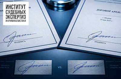 Почерковедческая экспертиза Сравнение подписи